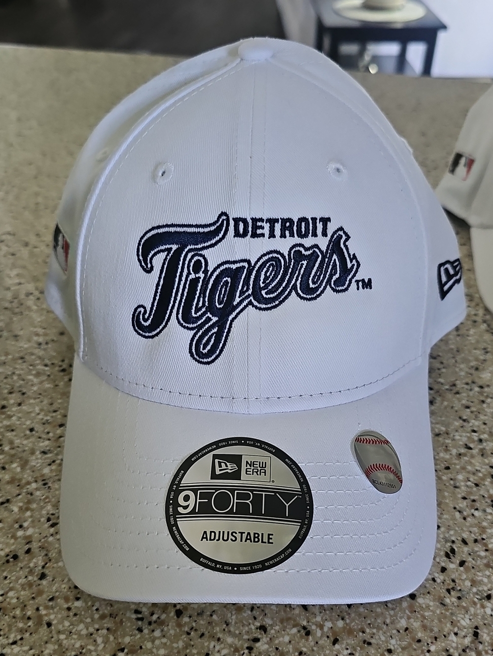 Nwt Detroit Tigers Ford New Era Embroidered Hat White Baseball MLB Cap